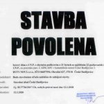 Stavba povolena